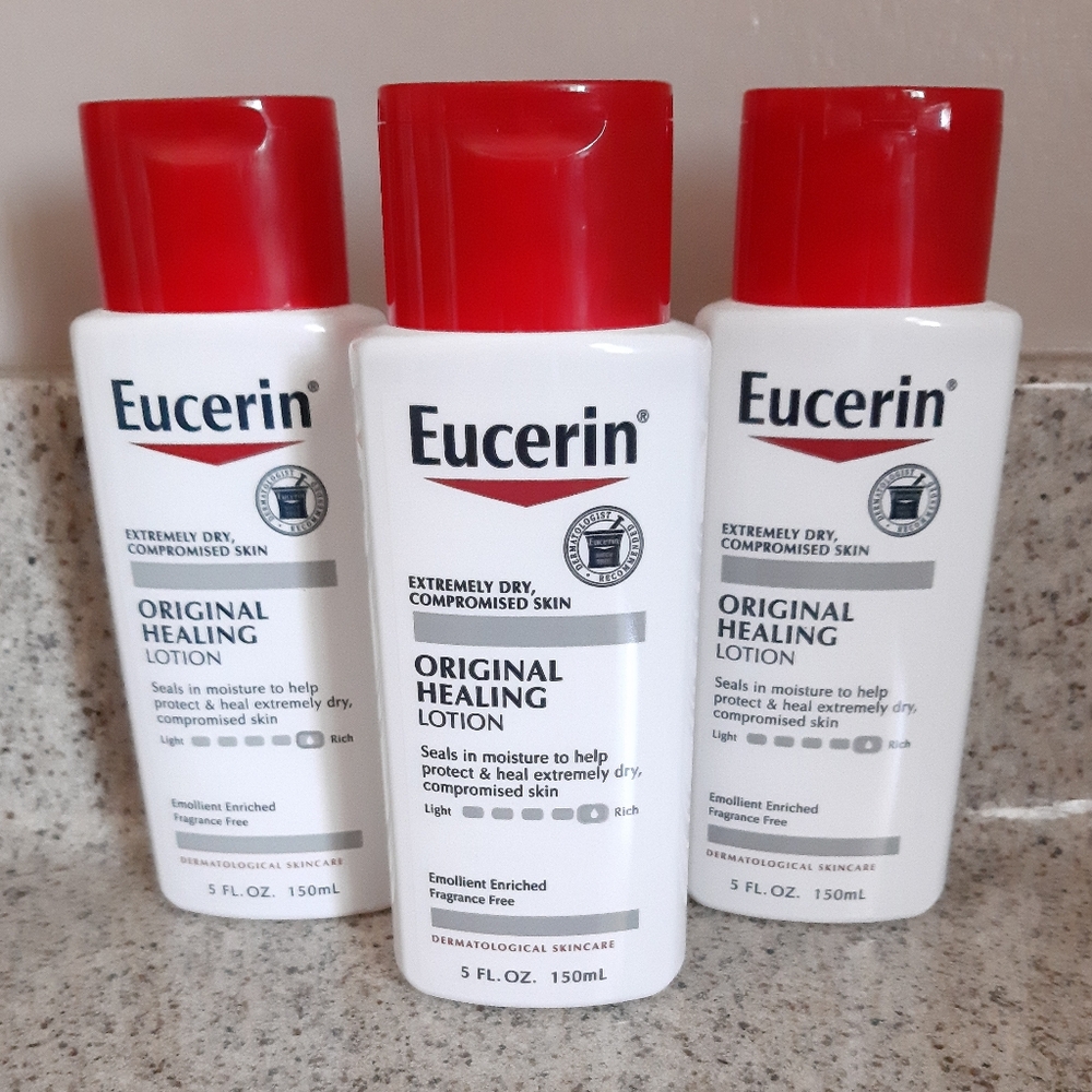 Eucerin Original Healing Lotion Bundle
